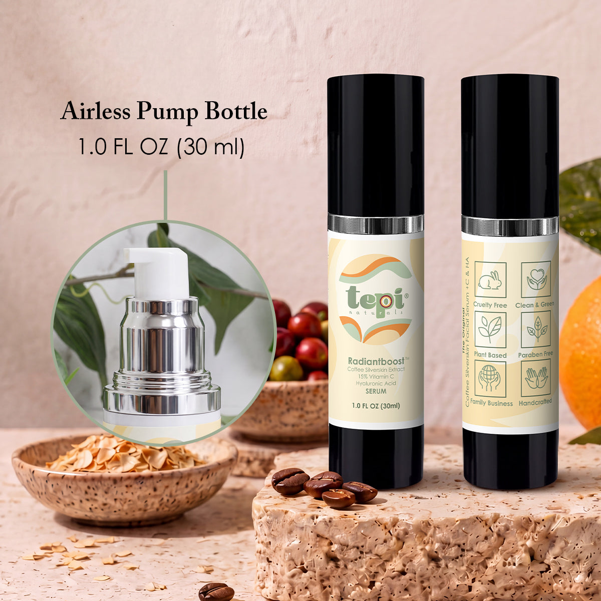 RadiantBoost™ Vitamin C + Coffee Silverskin Hydrating Serum