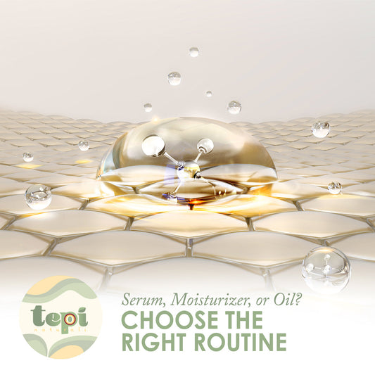 🌿 Serum, Moisturizer, or Oil? Choosing the Right One for Your Routine 🌿