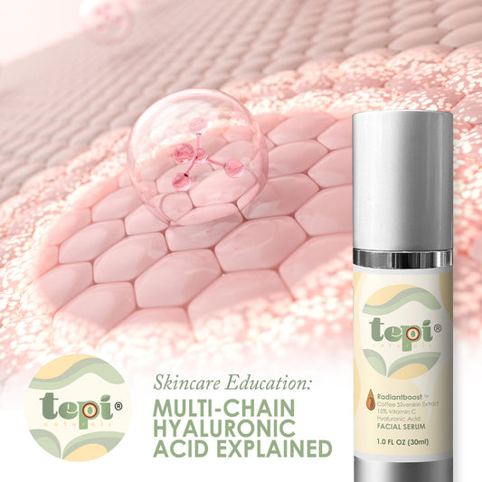 ✨ Skincare Education: Multi-Chain Hyaluronic Acid Explained ✨