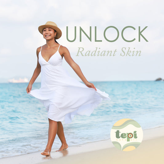Unlock Radiant Skin with Tepi Naturals! ✨☕️