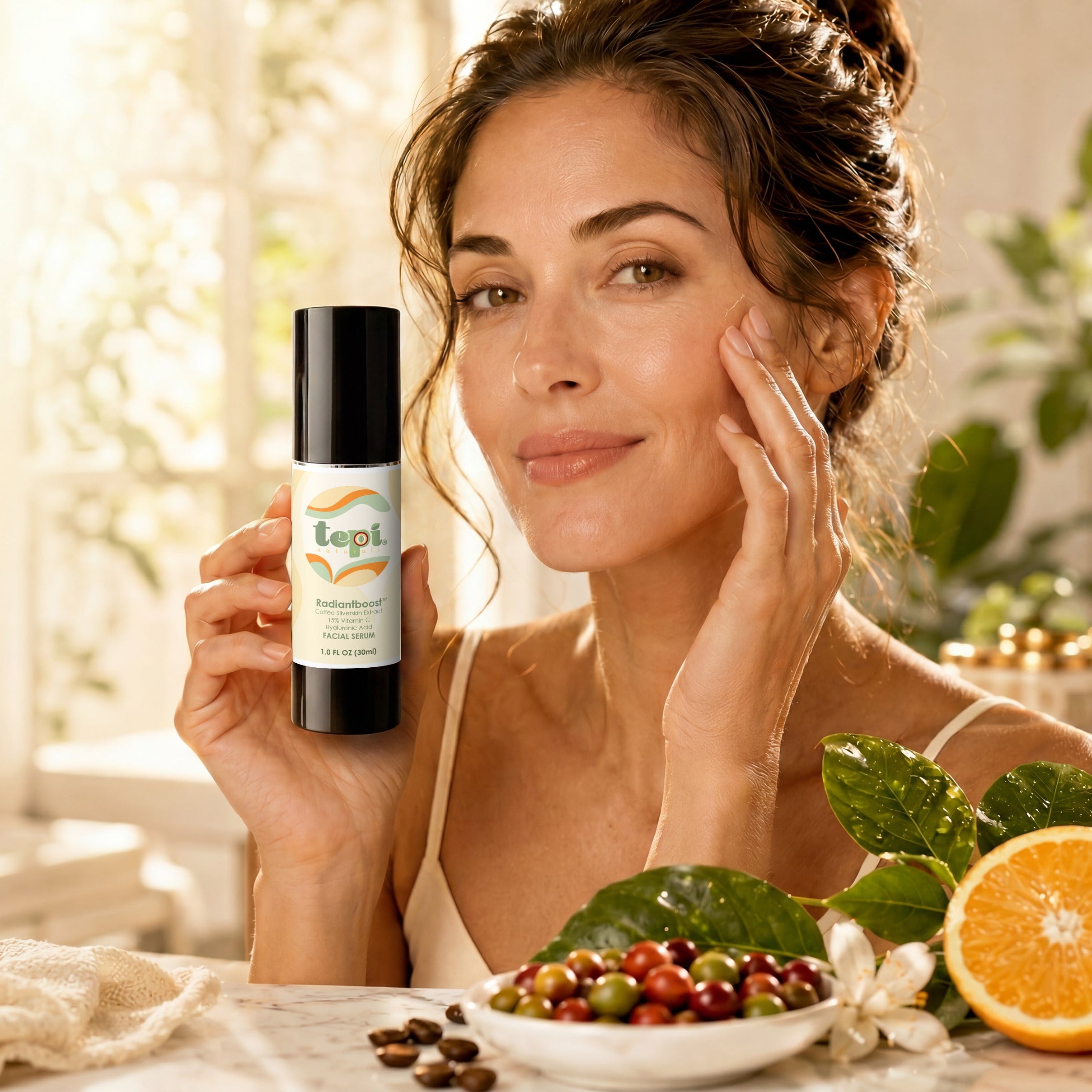 RadiantBoost™ Vitamin C + Coffee Silverskin Hydrating Serum